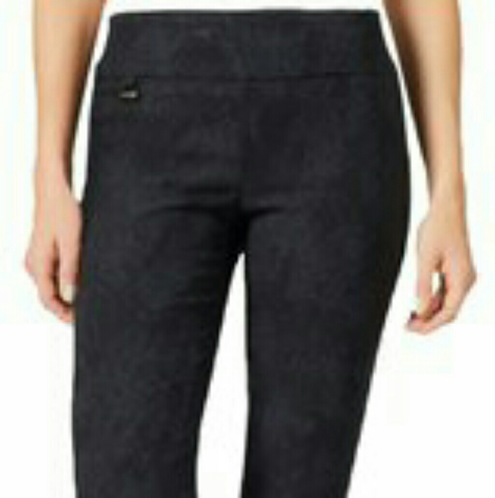 Lisette-L Black Tye-Dye Skinny Pants